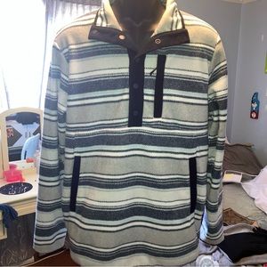 Men’s Billabong 3/4 button down fleece sweater